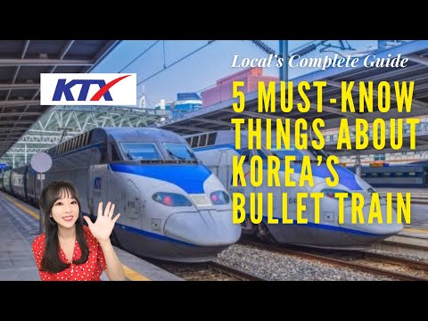 Tipps und Tricks zum koreanischen Hochgeschwindigkeitszug KTX