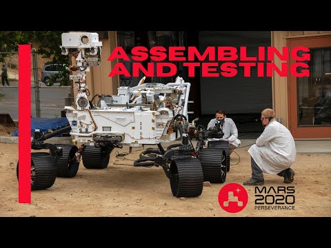 Perseverance Mars Rover Assembly and Testing