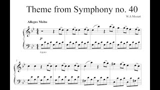 Download lagu Symphony 40 in G Minor Mozart for Piano (Exposition) mp3 Download lagu Symphony 40 in G Minor Mozart for Piano (Exposition) mp3