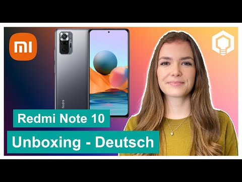 Xiaomi Redmi Note 10 - Unboxing (Deutsch) • 📱 • 📦 • 🆕 •
