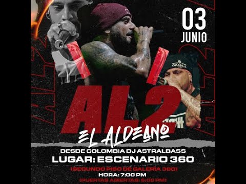 Al2 el Aldeano en concierto República Dominicana / 3 de junio 2023