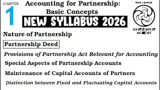 Introduction | Accounting for Partnership-Basic Concepts | Class 12 Accountancy