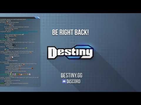 Destiny 2018 August 13 VOD -  Main chat @ destiny gg embed chat