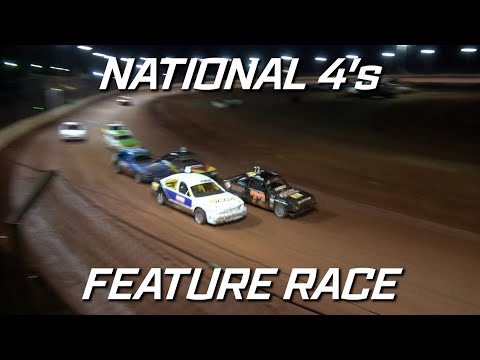 National 4's: A-Main - Maryborough Speedway - 19.02.2022