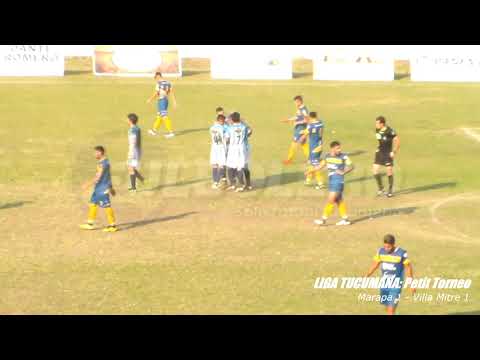 LIGA TUCUMANA: Por la fecha 3 del Petit, Marapa y Villa Mitre igualaron en Alberdi