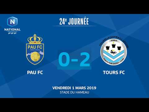 J24 : Pau FC - Tours FC (0-2), le résumé I National FFF 2018-2019