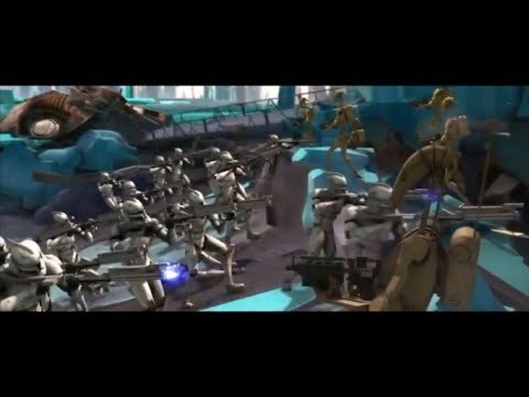 Republic Victory on Christophsis - Star Wars: The Clone Wars Movie 2008 - Anakin Ahsoka Tano Obi-Wan