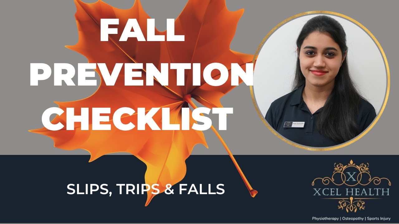 Fall Prevention Checklist.  SLIPS, TRIPS & FALLS