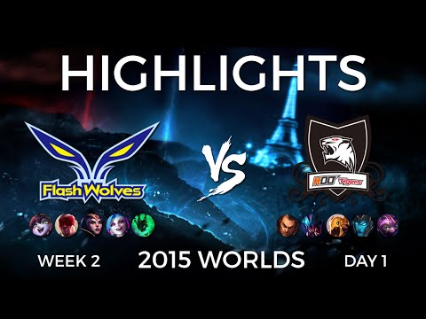 ★ FW vs KOO | Highlights | Week 2 Day 1 - Group A | LoL World Championship 2015
