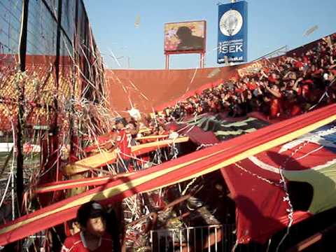 "Furia Roja - Dale dale dale dale Rojo ( Unión Española ) Copa Libertadores" Barra: Fúria Roja &bull; Club: Unión Española