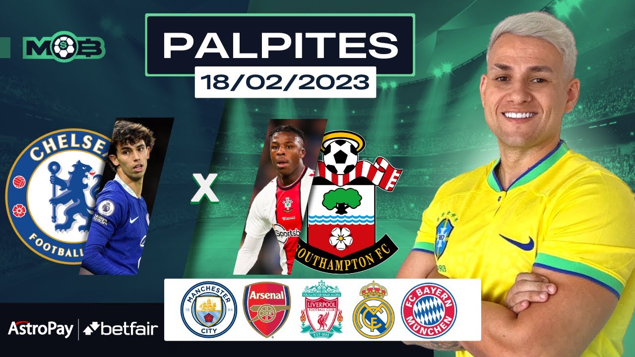 PALPITES DE FUTEBOL PARA O DIA 18 02 2023 + BILHETE PRONTO (SABADOU NO MUNDO BET)