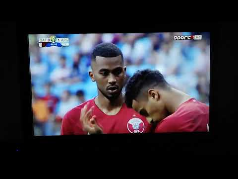 2019.06.23 Copa Amerika Katar - Argentína Katar szabadrúgás