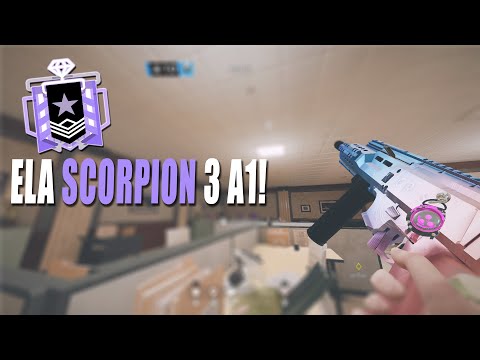 How Champion Plays Ela Eco Scorpion  3 A1 - Rainbow Six Siege