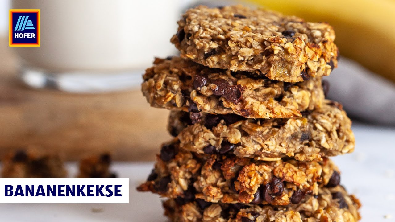 BANANENKEKSE - Einfache Rezepte