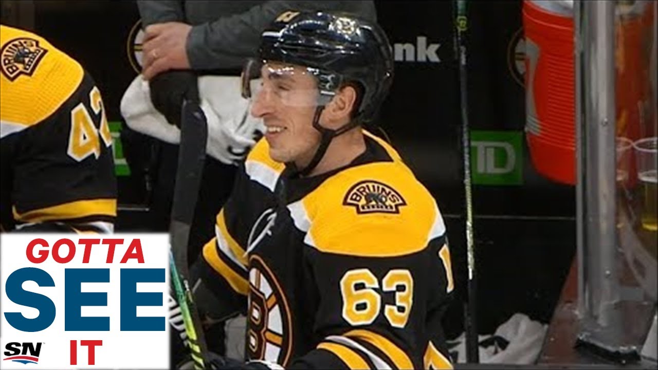 Vidéo: Brad Marchand était, est et sera toujours...un SALOPARD...