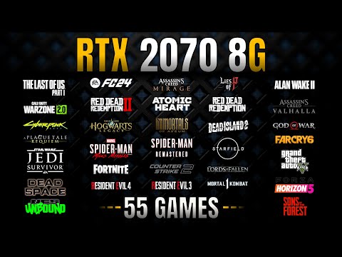 RTX 2070 in 2024 - 55 Games Tested