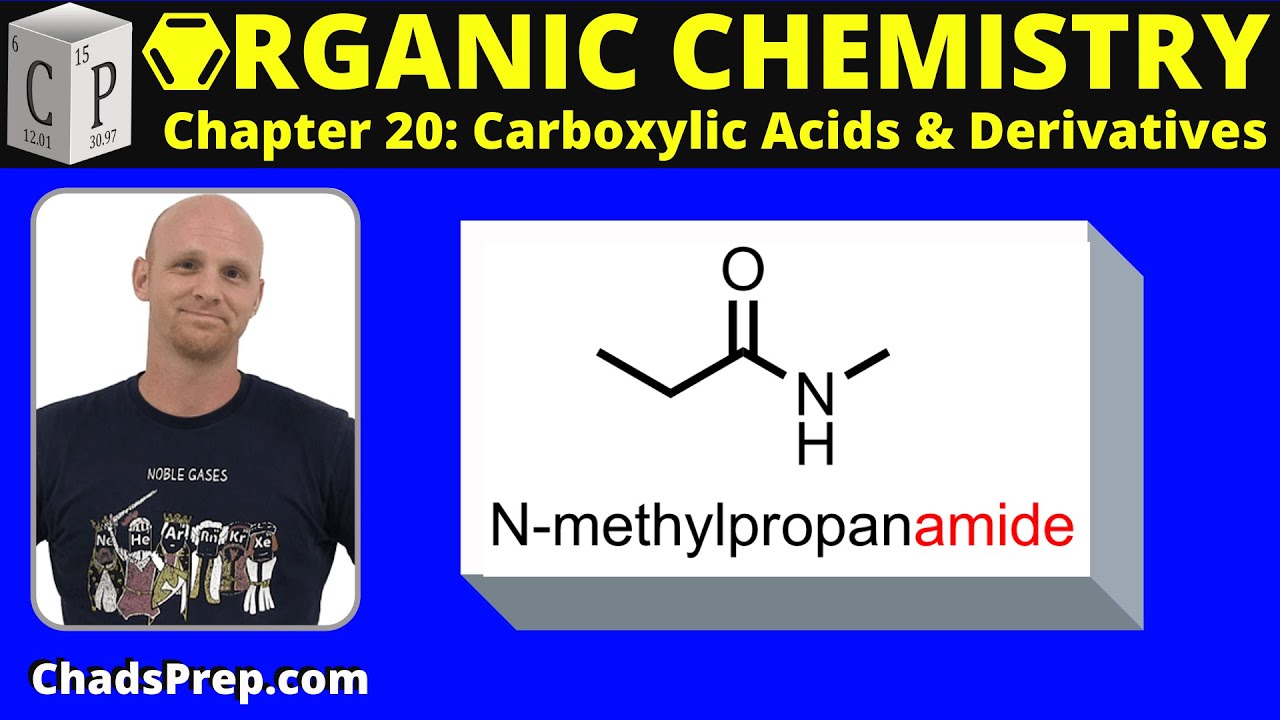 20.2e Nomenclature of Amides - YouTube