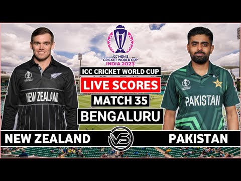 ICC Cricket World Cup 2023 Live: New Zealand vs Pakistan Live | NZ vs PAK Match 35 Live Scores Only