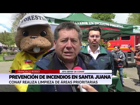 Santa Juana: autoridades y vecinos coordinan medidas para prevenir incendios forestales en verano