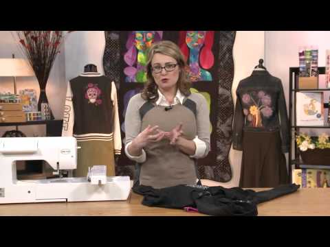 Absolute Beginner Machine Embroidery - Episode 22 Preview - Embroidering on Knits