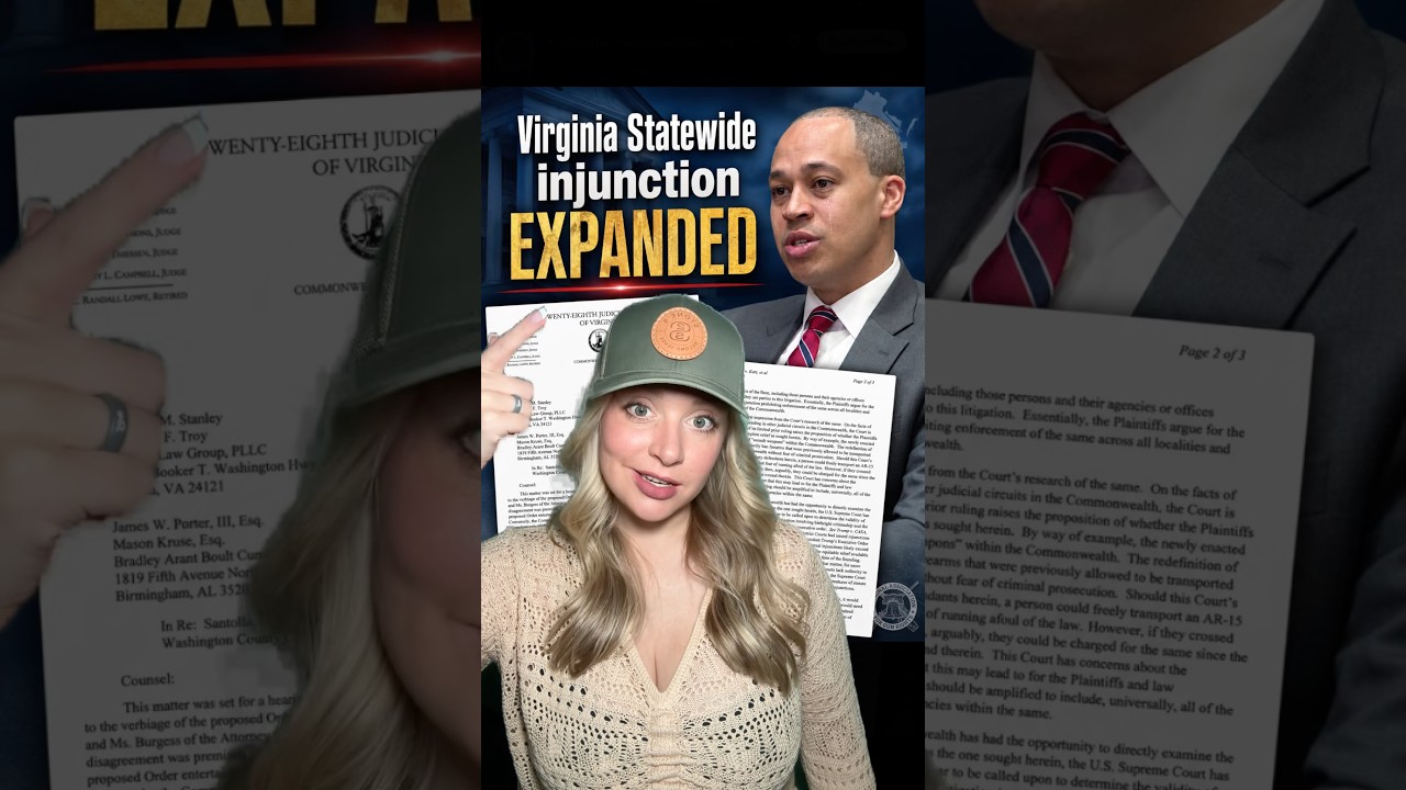 VA GunGrabbers Hit Another Speed Bump On The Road To Tyranny?!? #shorts #shotsvideo #2ndamendment Thumbnail