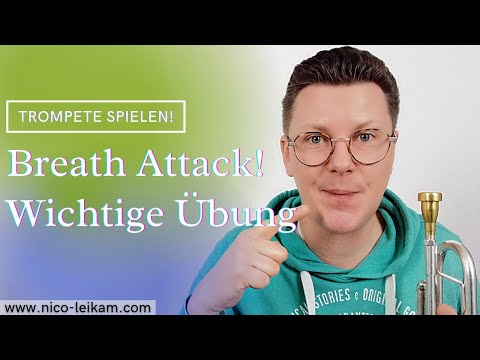 Breath Attack, an important exercise for brass players! | Improve air, sound and endurance | 🎺