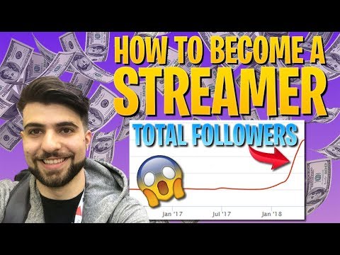 HOW TO Become a Streamer | Expert Tips and Tricks (Fortnite Battle Royale)