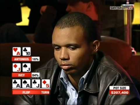Phil Ivey VS Patrik Antonius - full house battle