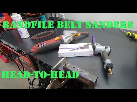 Bandfile Belt Sanders Comparison: Harbor Freight vs. Astro Pneumatic 3037