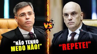 🔴MICROFONE AINDA ESTAVA LIGADO ANDRÉ MENDONÇA não se intimida e vai pra cima de ALEXANDRE DE MORAES