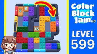 Solution du Niveau 599 de Color Block Jam