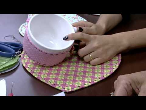 Mulher.com 03/06/2015 Sônia Maria Mostachio - Conunto café da manhã patch