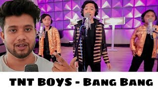 Download lagu Singer Reacts TNT Boys - Bang Bang | TNT Version | very smooth vocals mp3