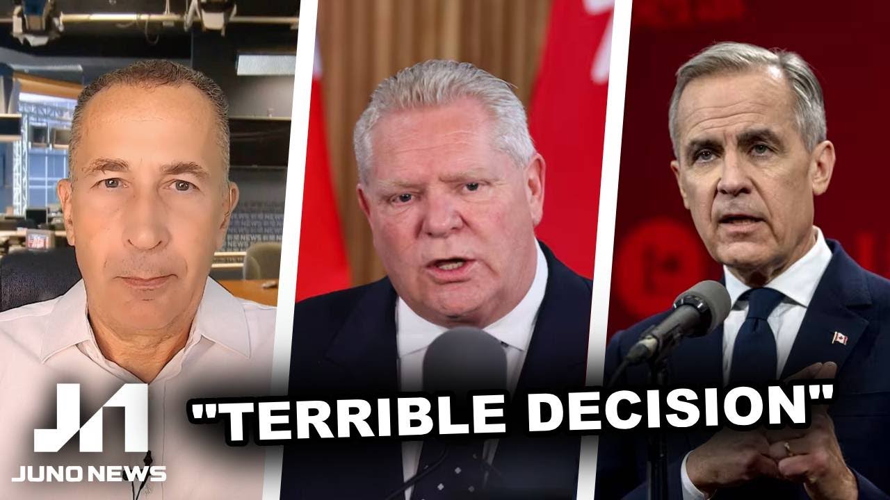 Doug Ford BLASTS Carney over Chinese EV deal