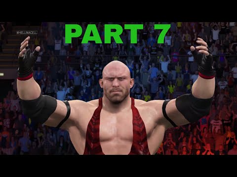 WWE 2K15:2K Showcase:Hustle, Loyalty, Disrespect Part 7 Hell In A Cell: Ryback Vs CM Punk - Gameplay