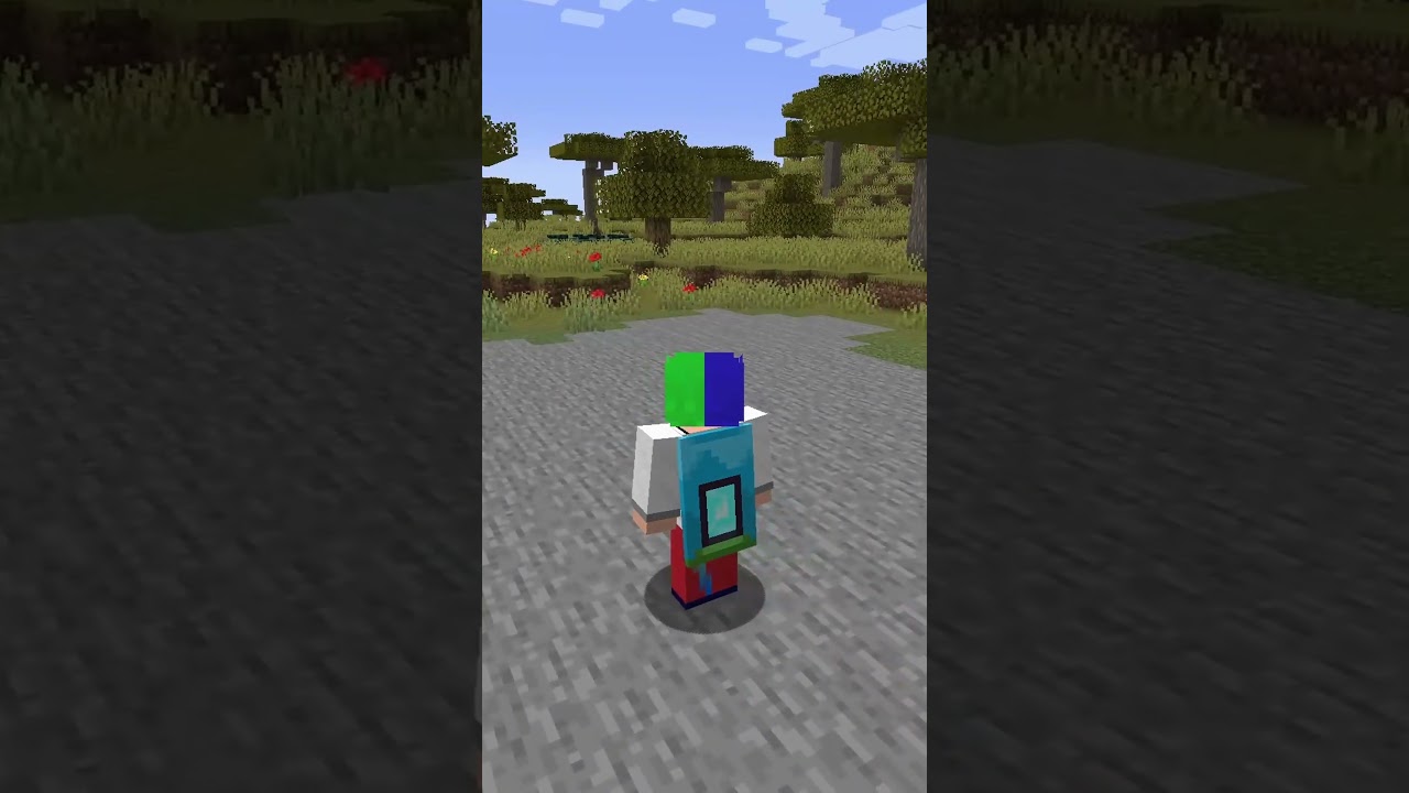 マイクラの映画記念マントのエリトラの見た目が…【マインクラフト】【コント】#shorts