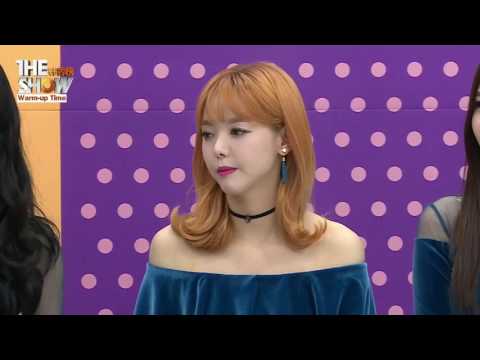 [161101] The Show Warm-up Time with Dal★Shabet (달샤벳)