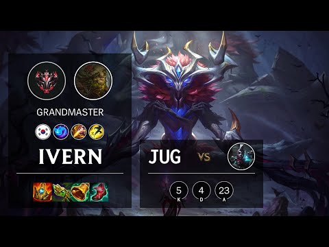 Ivern Jungle vs Ekko - KR Grandmaster Patch 11.19