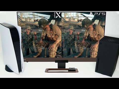 COD Black Ops Cold War Xbox Series X vs. PlayStation 5 - FPS and Resolution Test - 4K Ray Tracing