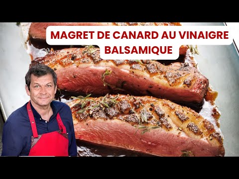 DUCK BREAST WITH BALSAMIC VINEGAR by Laurent Mariotte
