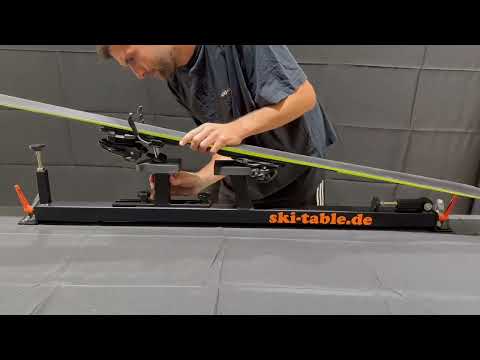 Ski-Table Skispanner in Aktion – Anleitung