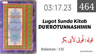 Download lagu 464. Sundanese Translation of Kitab Durratun Nasihin | Qouluhu: Quli Li Abi Bakrin mp3