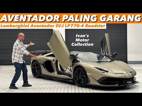 BAKAL JADI INCARAN KOLEKTOR DI MASA DEPAN | LAMBORGHINI AVENTADOR SVJ ROADSTER