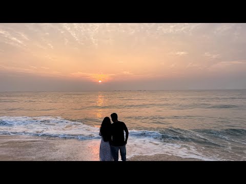 Beach vibes🏄‍♂️ |Sunrise in Beach☀️| Ocean waves | Lakshadweep Islands