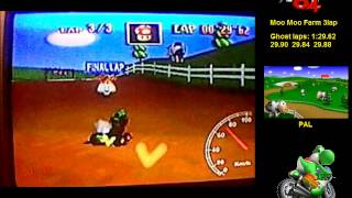 MK64 MMF 3lap 1:29.42 PAL Legend C (live)