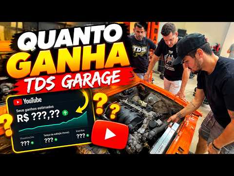 QUANTO GANHA O CANAL TDS GARAGE | GANHOS REAIS 2026