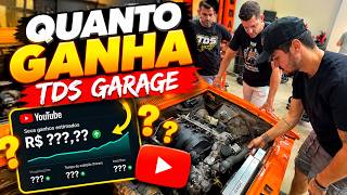 QUANTO GANHA O CANAL TDS GARAGE | GANHOS REAIS 2026