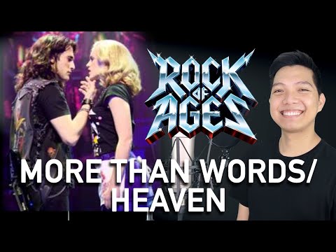 More Than Words/Heaven (Drew Part Only - Karaoke) - Rock Of Ages
