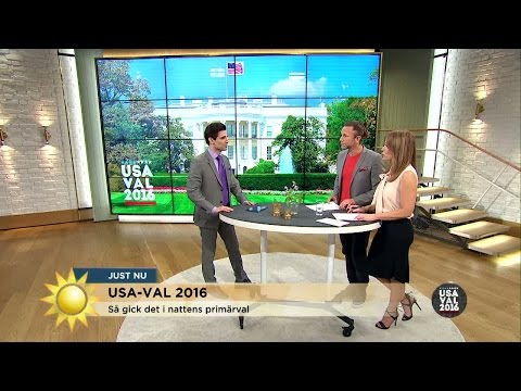 Marcus Oscarsson: "En historisk morgon" - Nyhetsmorgon (TV4)