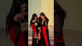 Hand Embroidered Pure Chiffon Sharara - Video 3